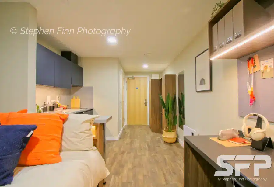 Stanley Studios Dundee show flat - whole studio flat