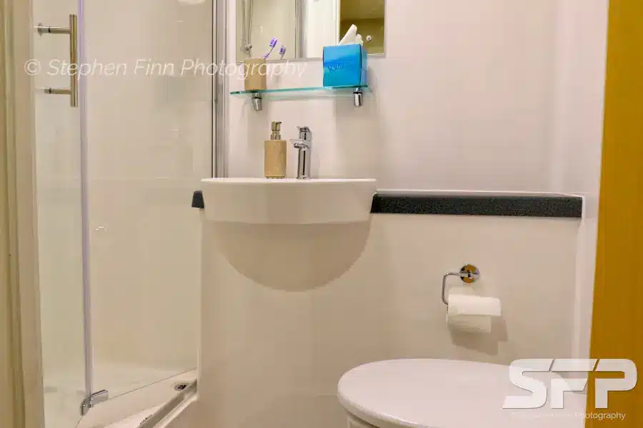 Stanley Studios Dundee show flat - self contained bathroom