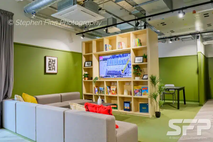 Stanley Studios Dundee - lounge area