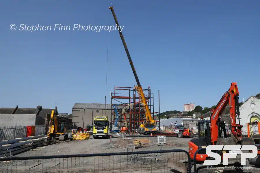 stanley studios dundee construction photos