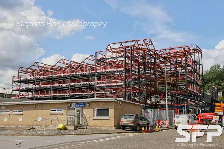 stanley studios dundee construction photos