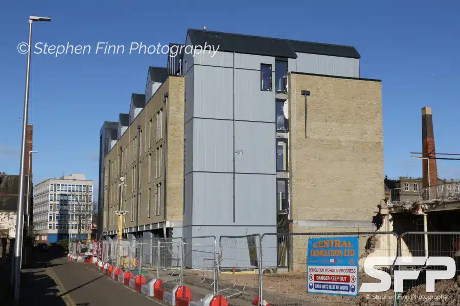 Stanley Studios construction photos